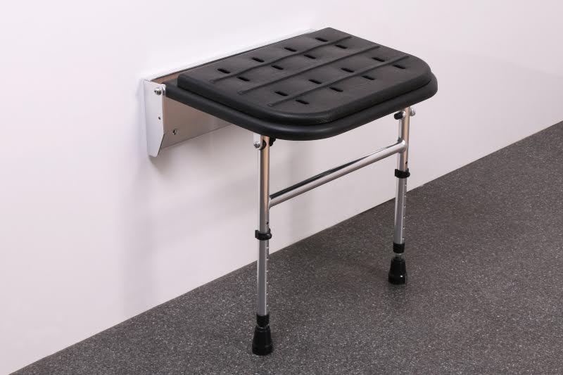 nymas-nymastyle-premium-padded-shower-seat-with-legs-black-335002bl