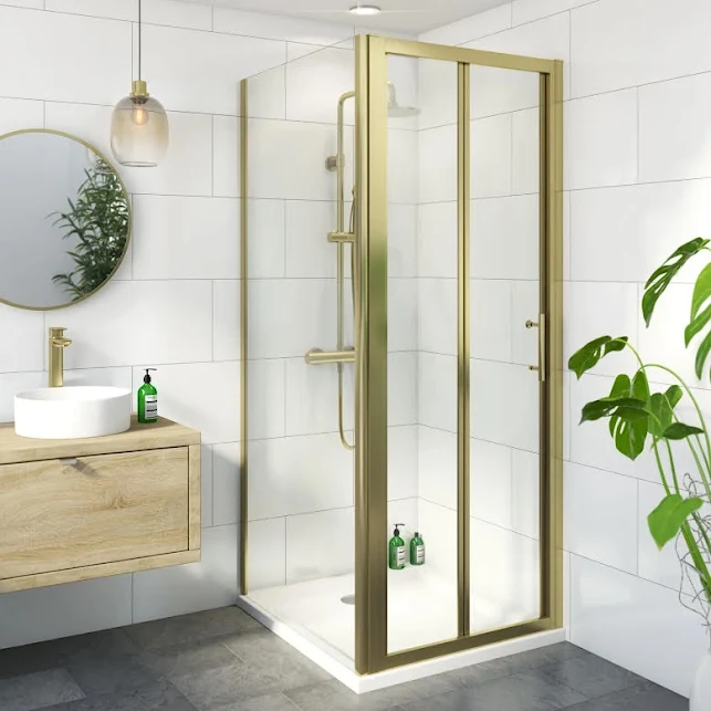 luxura-bifold-shower-enclosure-760-x-800mm-with-tray-and-waste-6mm-brushed-brass