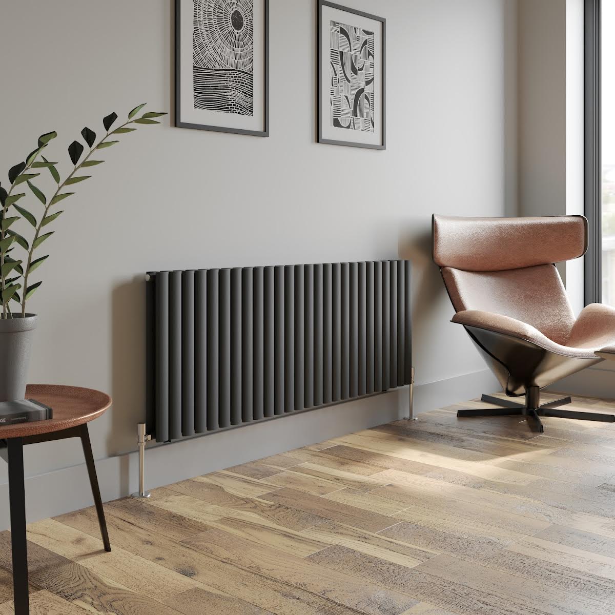 duratherm-horizontal-oval-tube-double-panel-designer-radiator-600-x-1560mm-anthracite