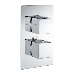 rak-ceramics-square-dual-outlet-2-handle-thermostatic-concealed-shower-valve