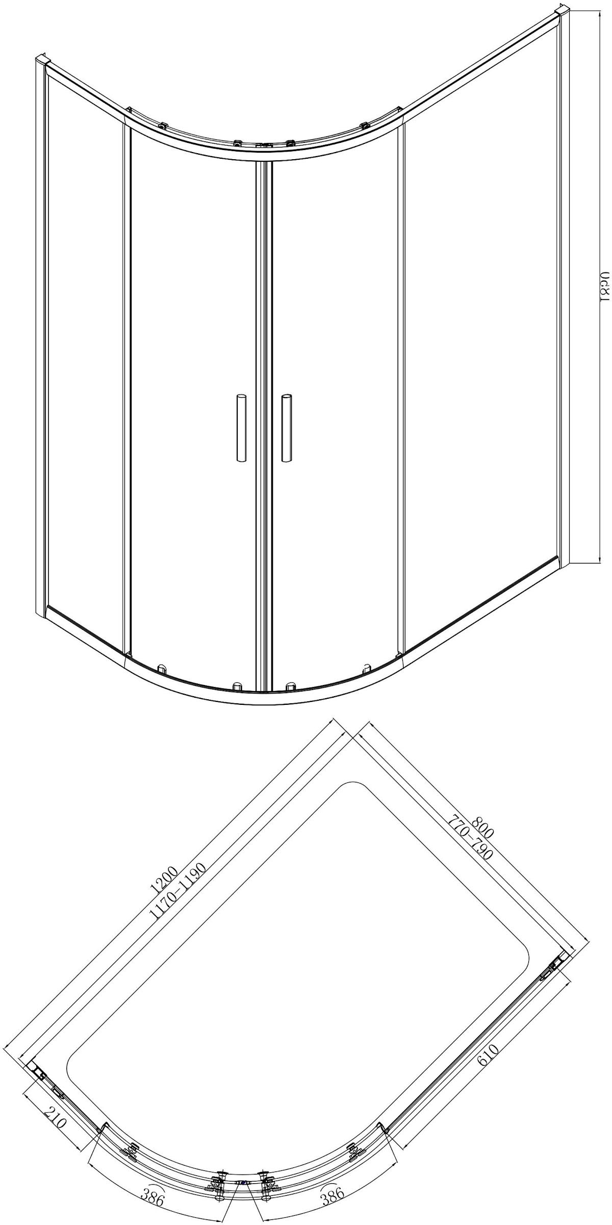 luxura-offset-quadrant-shower-enclosure-1200-x-800mm-with-tray-left-hand-6mm