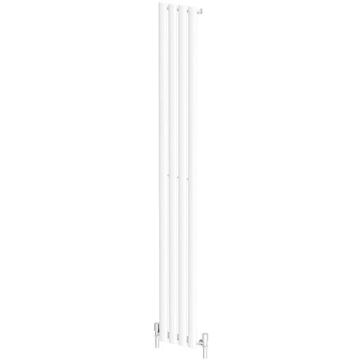 duratherm-vertical-oval-tube-single-panel-designer-radiator-1800-x-240mm-white