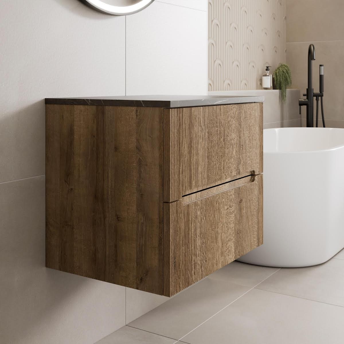 vitusso-fluted-wood-wall-hung-bathroom-vanity-unit-without-basin-600mm-grey-marble-top