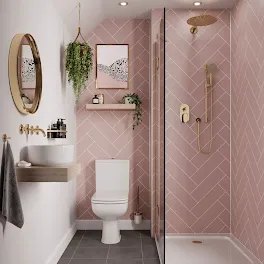 multipanel-tile-effect-antique-rose-herringbone-bathroom-wall-panel-hydrolock-2400-x-598mm