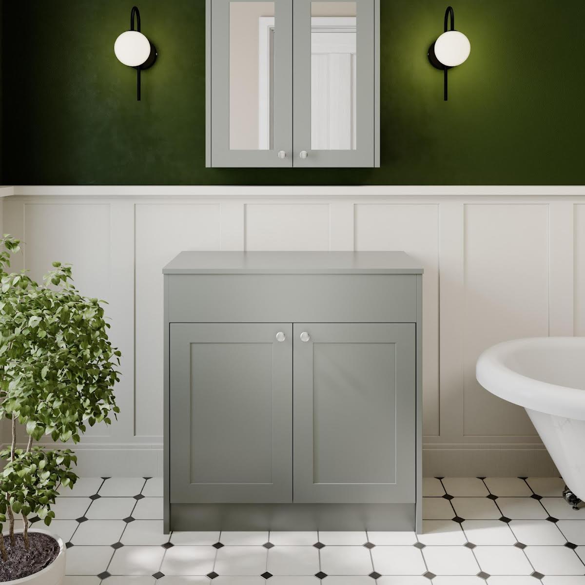 park-lane-oxford-grey-traditional-freestanding-vanity-unit-top-board-800mm