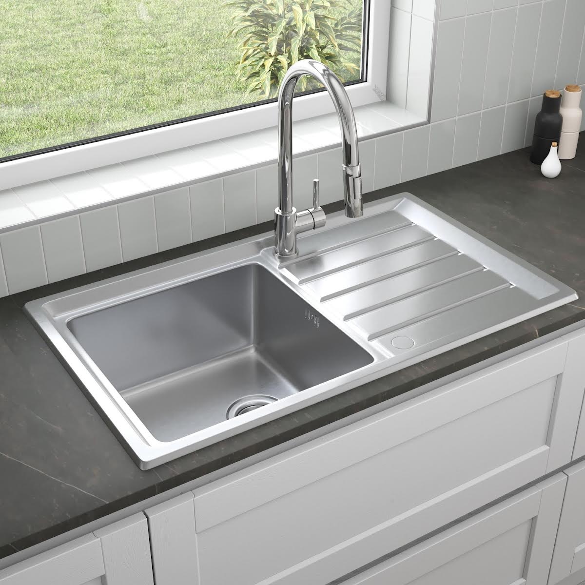 sauber-inset-single-bowl-stainless-steel-kitchen-sink-square