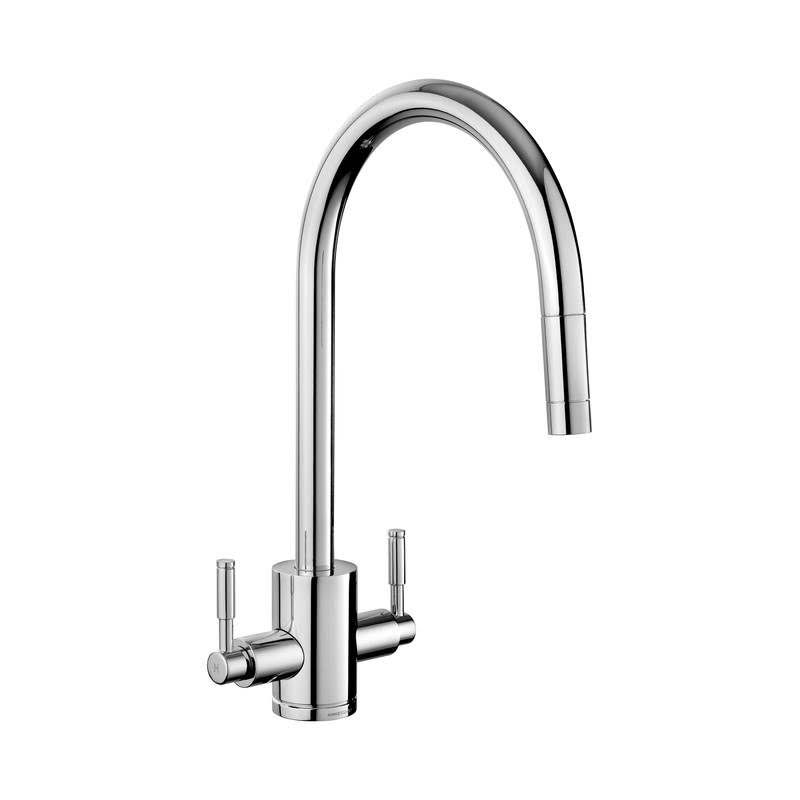 rangemaster-aquatrend-pull-out-dual-lever-kitchen-mixer-tap-chrome