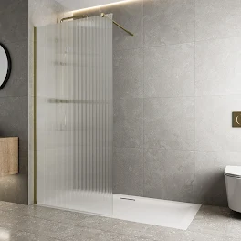 diamond-fluted-wet-room-shower-screen-1000mm-8mm-brass