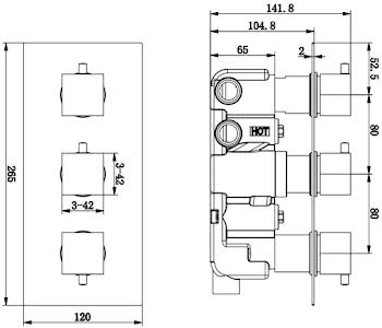 architeckt-square-mixer-shower-concealed-with-bath-filler-adjustable-ceiling-fixed-heads