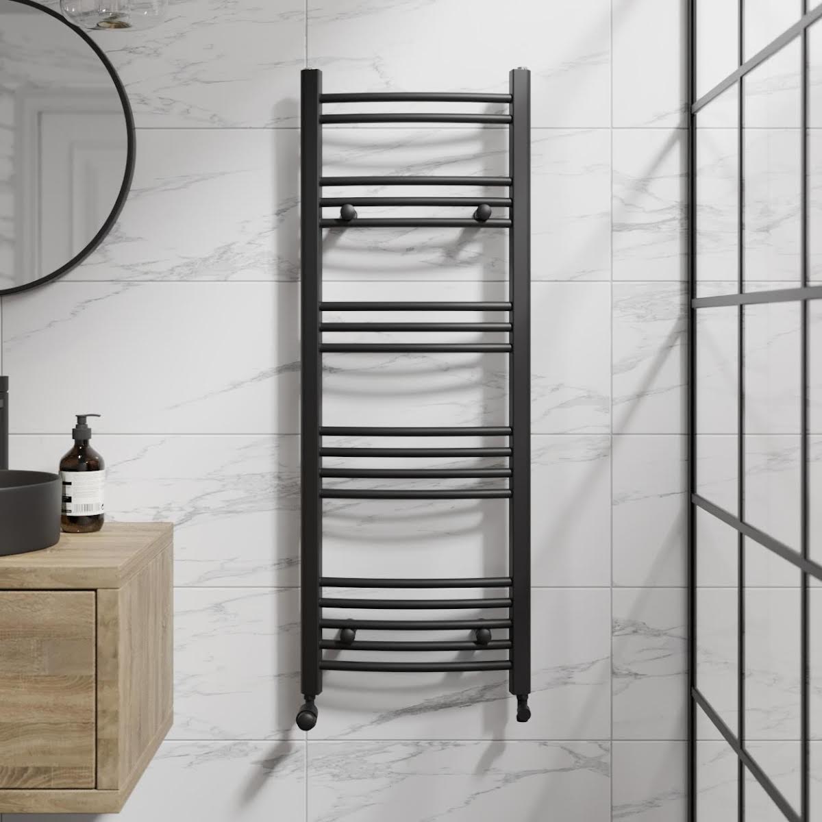 duratherm-curved-heated-towel-rail-matt-black-1200-x-450mm