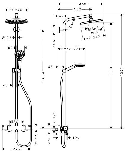 hansgrohe-crometta-s-showerpipe-240-with-thermostatic-mixer-shower-chrome-27267000