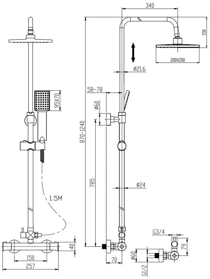 amelie-bathroom-suite-with-l-shape-bath-taps-shower-screen-artis-vanity-unit-left-hand-1600mm