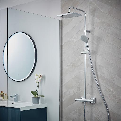 hansgrohe-vernis-shape-thermostatic-ecosmart-mixer-shower-square-drench-round-handset-26097000