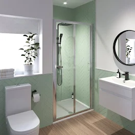 luxura-bifold-shower-door-1000mm-with-1000-x-700mm-tray-6mm