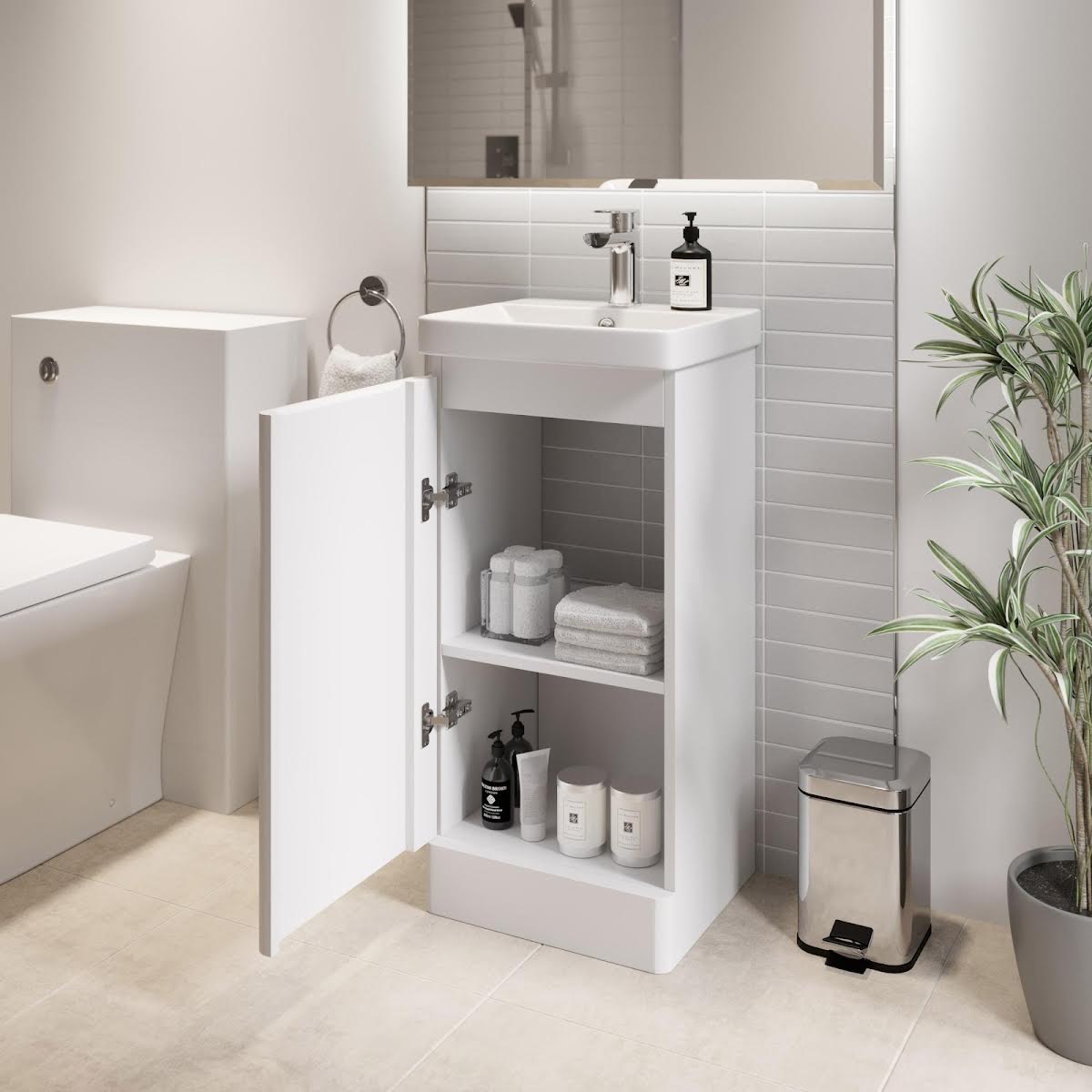 regis-forma-white-free-standing-vanity-unit-400mm-width