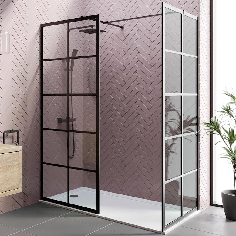 diamond-grid-wet-room-shower-screens-with-1000-900mm-panels-8mm-black