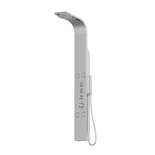 merano-thermostatic-shower-tower-panel-with-handset-4-body-jets-brushed-steel