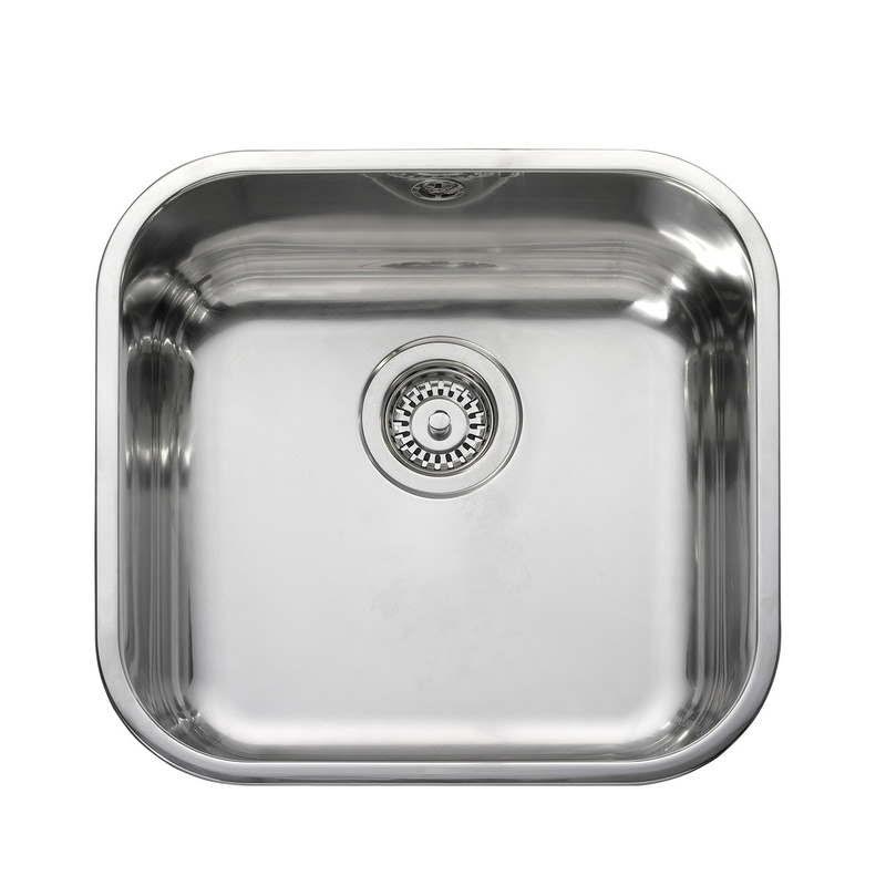 leisure-single-bowl-420x400-10-bowl-stainless-steel-polished-kitchen-sink-inc-waste