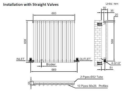 duratherm-horizontal-oval-tube-single-panel-designer-radiator-600-x-600mm-white