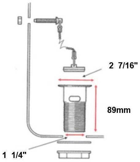 1-14-chrome-basin-waste-with-plug-slotted-for-basin-with-overflow-hole