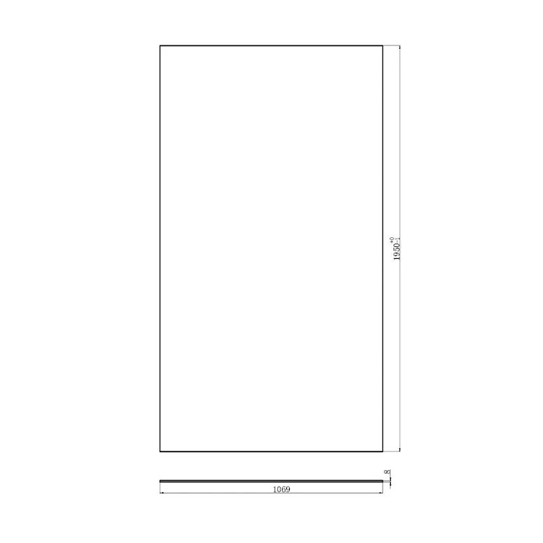 diamond-walk-in-shower-screen-1100mm-with-fixed-return-panel-and-tray-1700-x-700mm-8mm-chrome