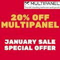 20% off Multipanel