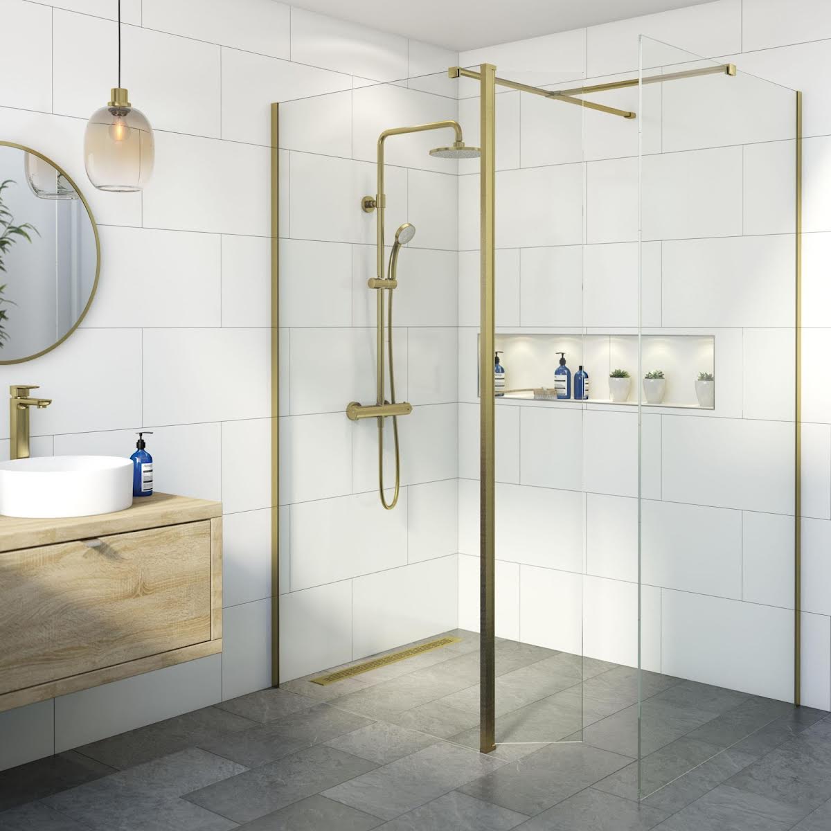 diamond-wet-room-shower-screens-with-1000-900mm-panels-hinged-return-panel-8mm-brushed-brass