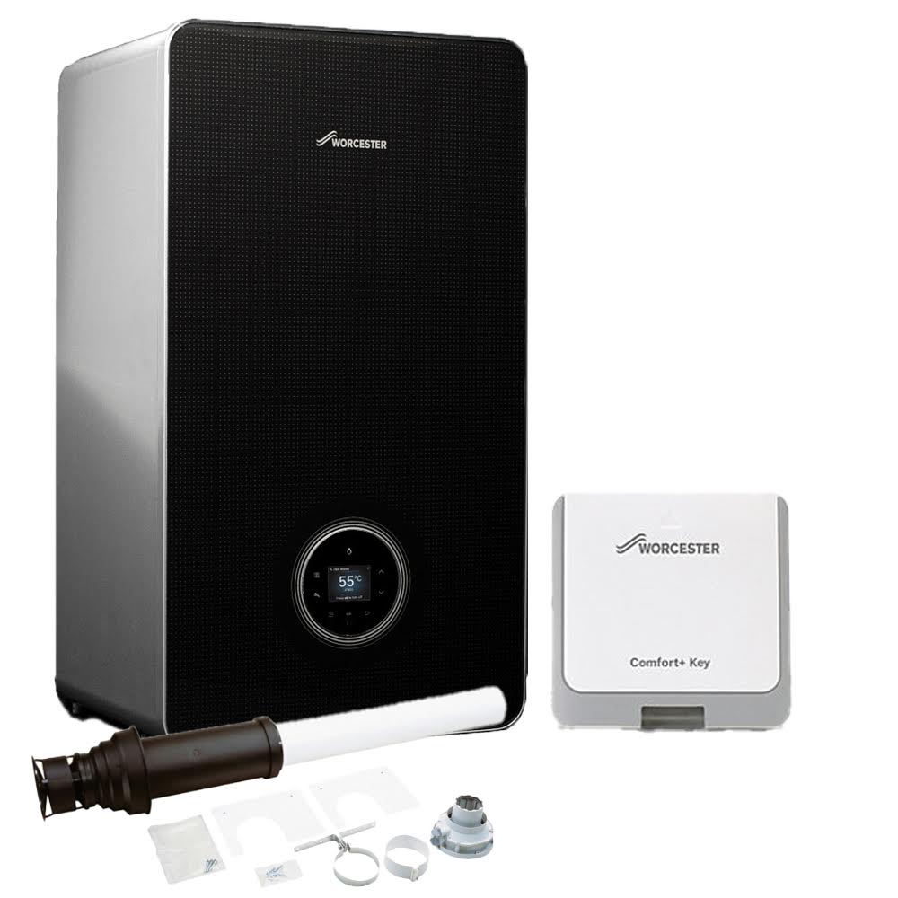 worcester-greenstar-8000-style-30kw-combi-gas-boiler-black-vertical-flue-comfort-timer-key