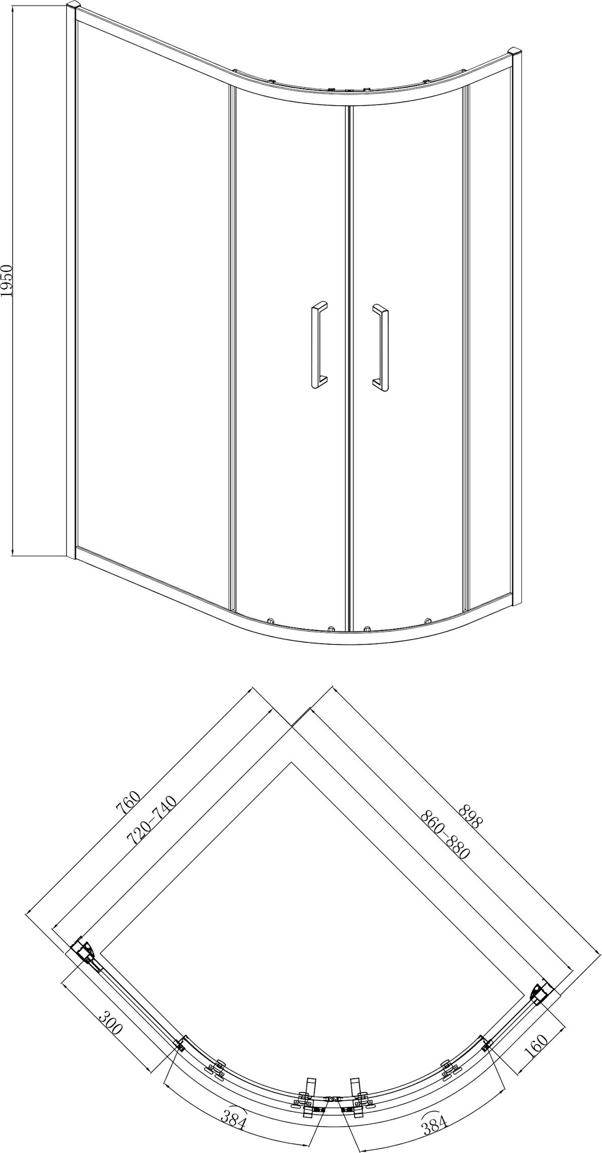 diamond-offset-quadrant-shower-enclosure-900-x-760mm-with-tray-right-entry-8mm