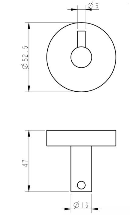 architeckt-venus-chrome-robe-hook