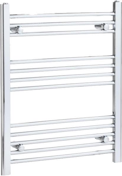 Duratherm Heated Towel Rail 750 x 600mm Flat Thermostatic