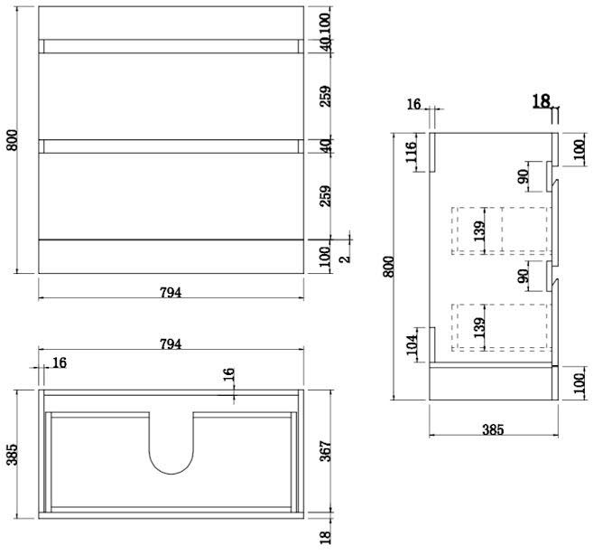 artis-centro-white-gloss-free-standing-drawer-vanity-unit-top-board-800mm-width