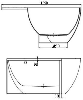 affine-montpellier-freestanding-corner-bath-1510mm