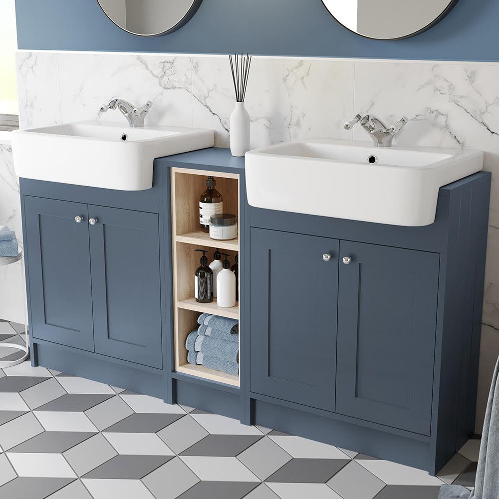 park-lane-winchester-blue-double-vanity-unit-and-shelves-1540mm