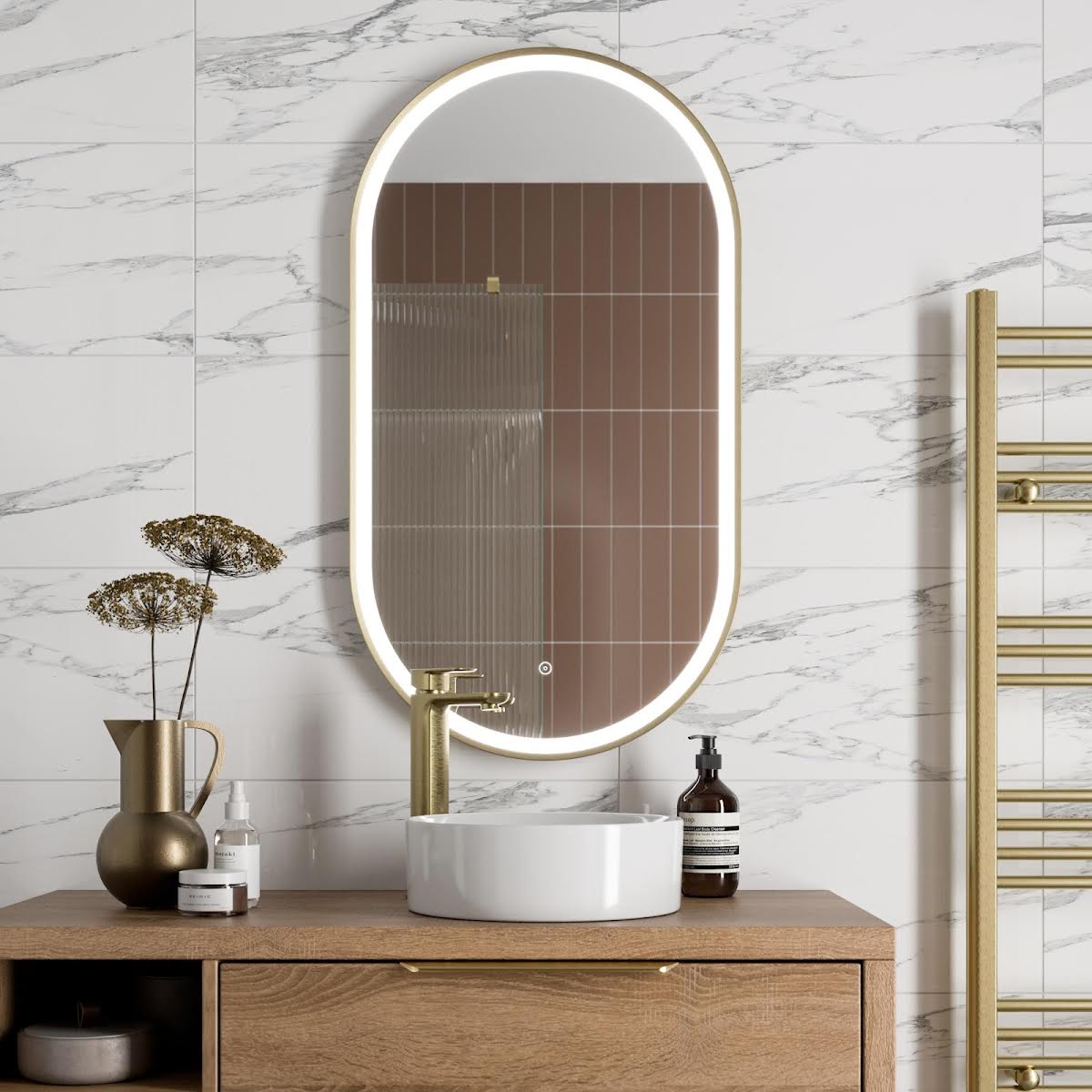 artis-oval-led-mirror-with-demister-550-x-1000mm-brushed-brass