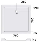 luxura-bifold-shower-enclosure-760mm-with-tray-6mm