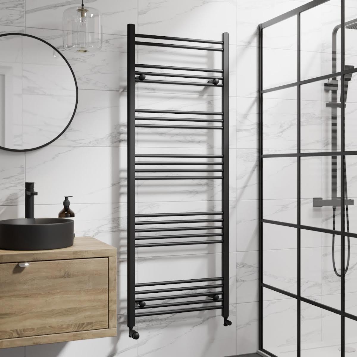 duratherm-heated-towel-rail-matt-black-1600-x-600mm-flat