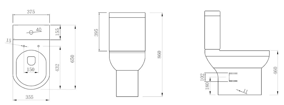 ceramica-arles-rimless-close-coupled-back-to-wall-toilet-soft-close-seat