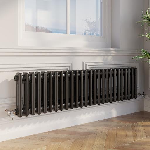 park-lane-traditional-colosseum-double-bar-column-radiator-black-300-x-1190mm