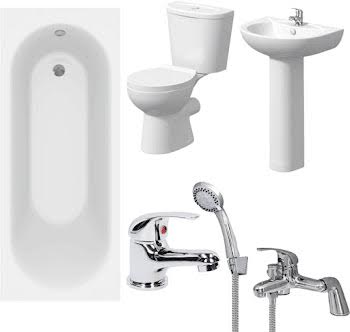 essentials-bathroom-suite-with-single-ended-bath-taps-1700mm