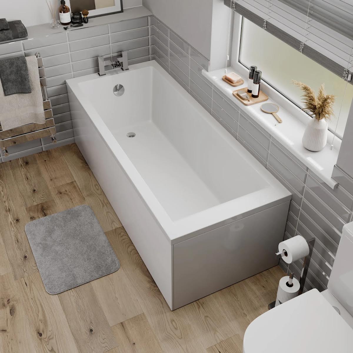 ceramica-single-ended-square-bath-1700-x-700mm