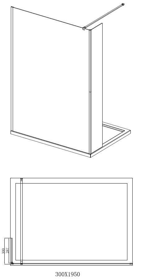 diamond-wet-room-shower-screen-1200mm-with-fixed-return-panel-8mm-brushed-brass