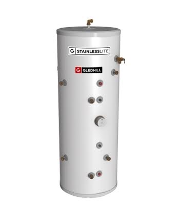 gledhill-stainless-lite-plus-solar-unvented-direct-cylinder-210-litre