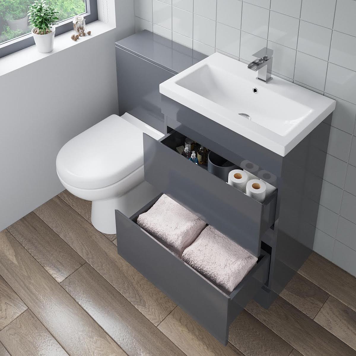 artis-centro-toilet-basin-vanity-unit-combination-with-drawers-1100mm-grey-gloss