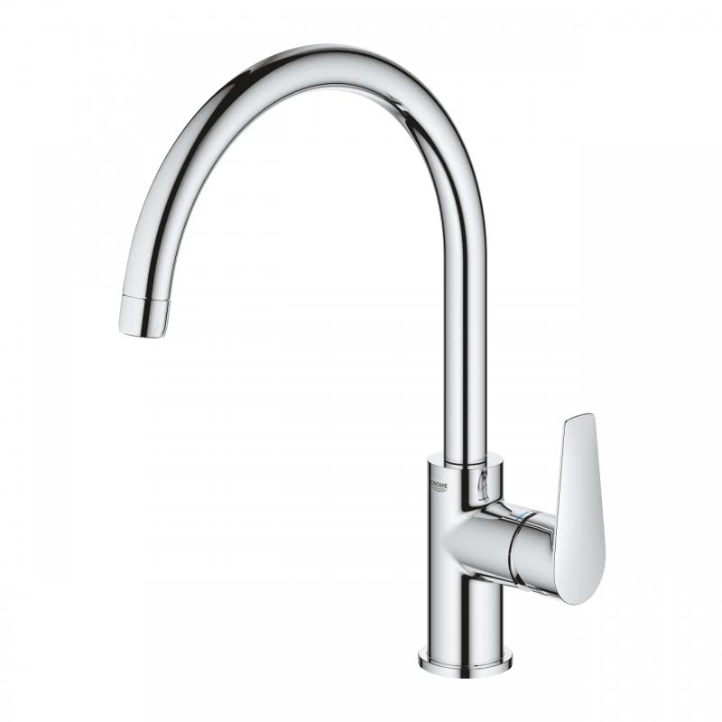 grohe-bauedge-ohm-single-lever-kitchen-mixer-tap-chrome