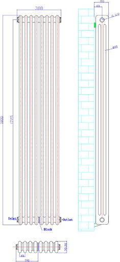 park-lane-traditional-vertical-colosseum-triple-bar-column-radiator-anthracite-1800-x-380mm