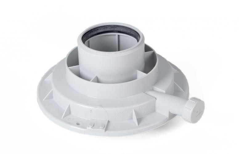 heatline-60100mm-vertical-flue-adaptor