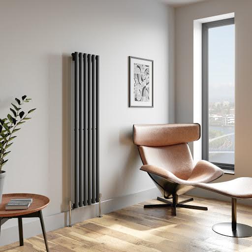 duratherm-vertical-oval-tube-single-panel-designer-radiator-1600-x-360mm-anthracite