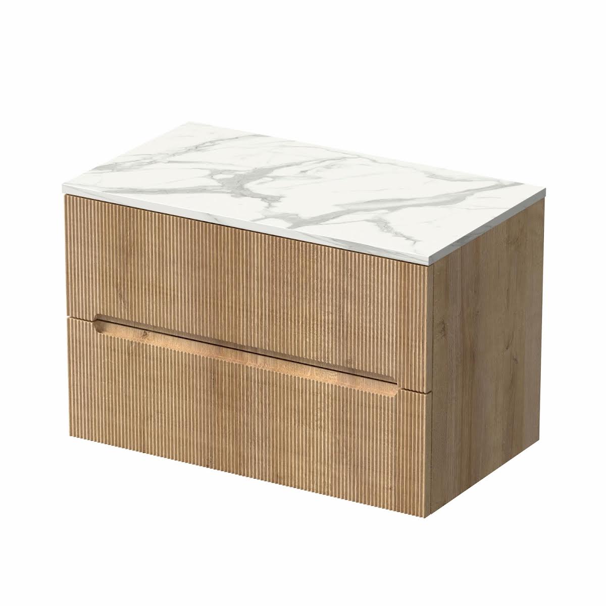 vitusso-fluted-wood-wall-hung-bathroom-vanity-unit-without-basin-800mm-white-marble-top