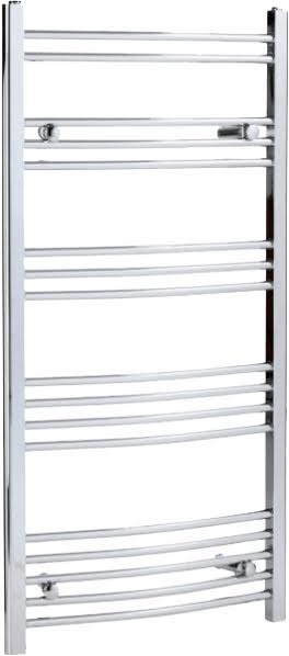 Duratherm Heated Towel Rail 1200 x 600mm Curved Manual